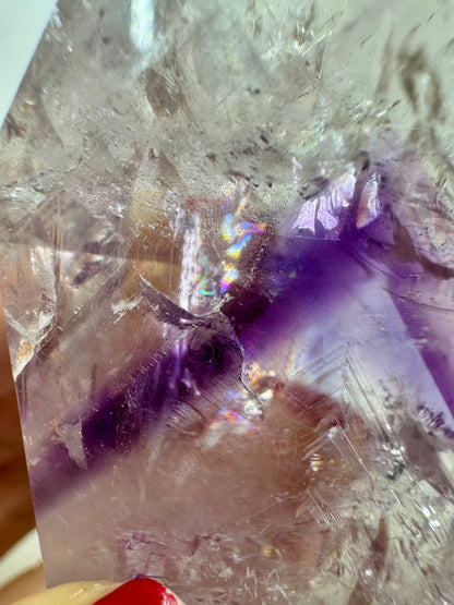 Bezaubernder Phantom Amethyst - 8.7cm, 158g