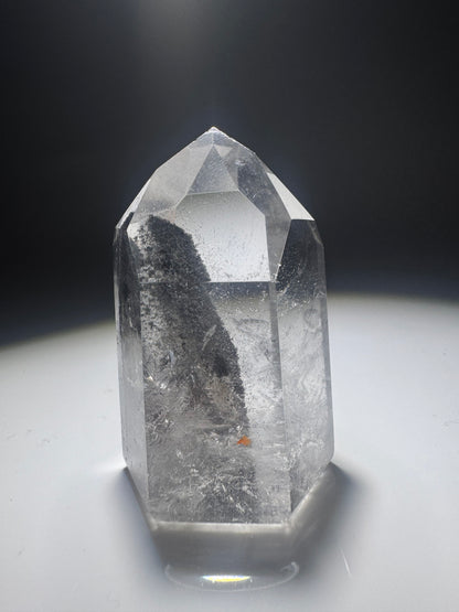 Black Phantom Lemurian Bergkristall (ultra klar) 🖤 - 5cm, 62g