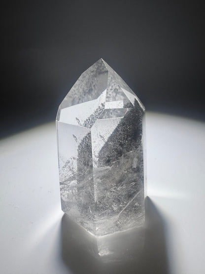 Black Phantom Lemurian Bergkristall (ultra klar) 🖤 - 5cm, 62g