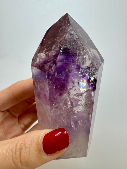 Améthyste fantôme - 10,2 cm, 251 g