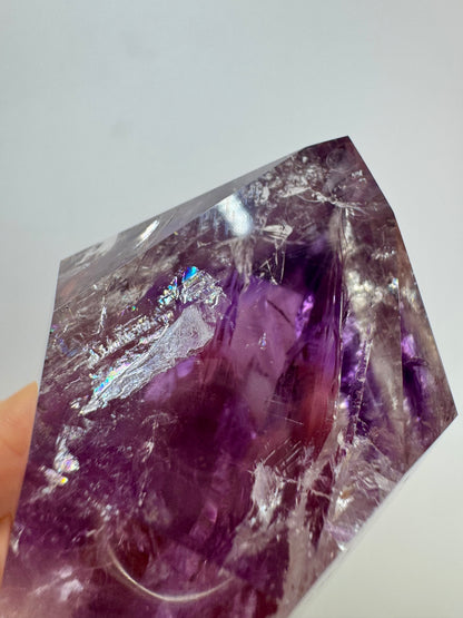 Améthyste fantôme - 7,7 cm, 224 g
