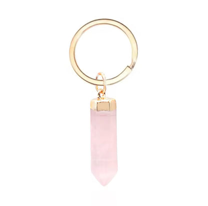 Exklusiver Rosenquarz-Schlüsselanhänger 💗🔑
