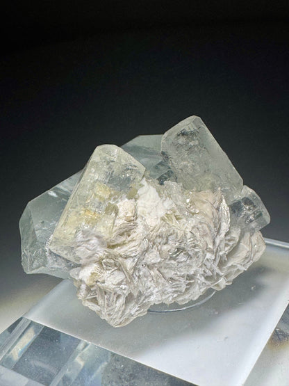 Aquamarin Heilstein aus Pakistan – klare Struktur & hochwertige Qualität