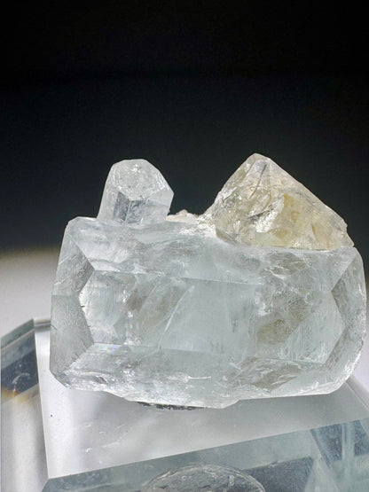 Aquamarin Heilstein aus Pakistan – klare Struktur & hochwertige Qualität