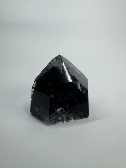 Extrem seltene Phantom Lemurian Spitze (extra klar) 🖤 - 4.3x5cm, 114g
