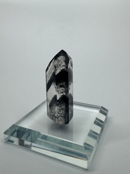 Seltener Phantom Bergkristall /Lemurian (sehr klar) 🖤 - 4.2cm Museumsqualität