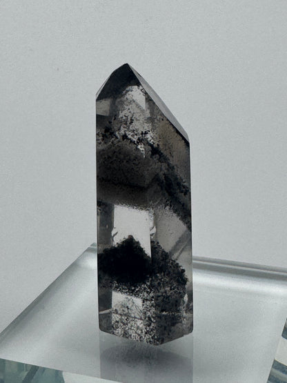 Seltener Phantom Bergkristall /Lemurian (sehr klar) 🖤 - 4.2cm Museumsqualität