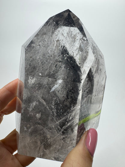 Schwarze Phantom Spitze (sehr klar) 🖤 - 11.1cm, 860g