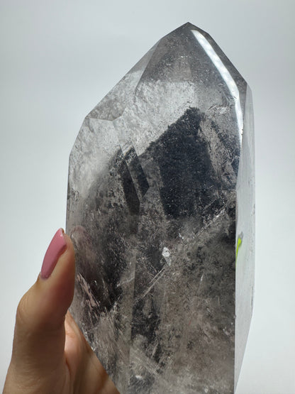 Schwarze Phantom Spitze (sehr klar) 🖤 - 11.1cm, 860g