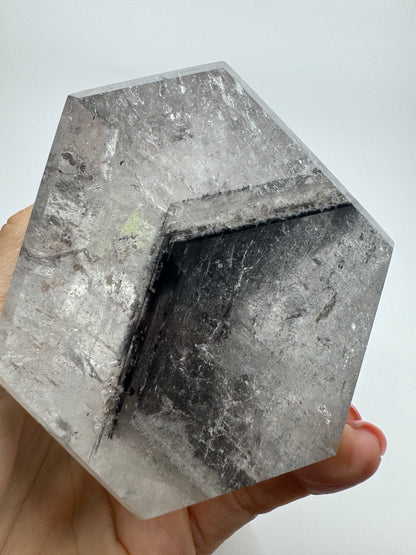 Schwarze Phantom Spitze (sehr klar) 🖤 - 11.1cm, 860g