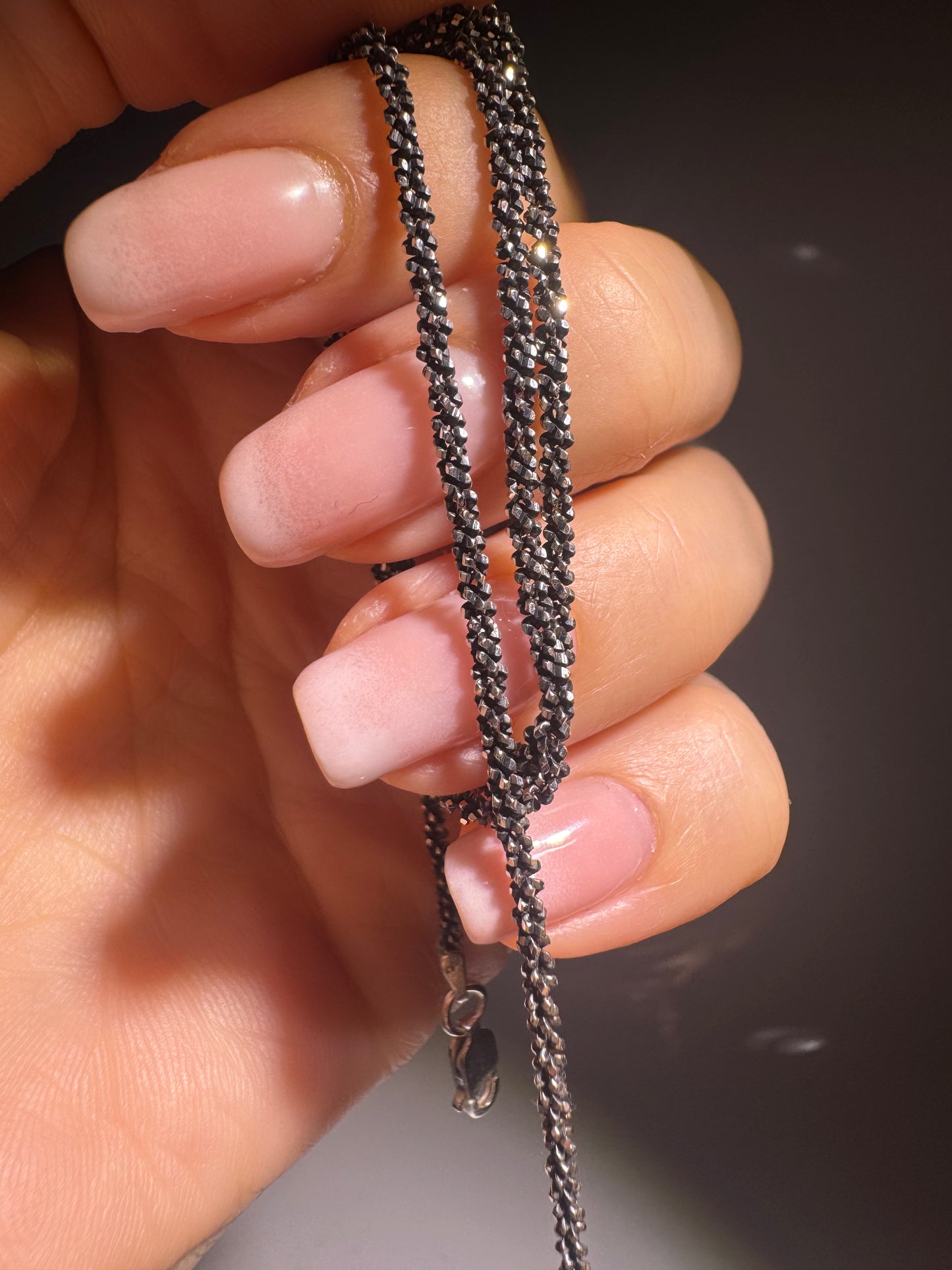 Diamantierte Bomberkette – Ultraedle, funkelnde Halskette in Silber 925, 42cm