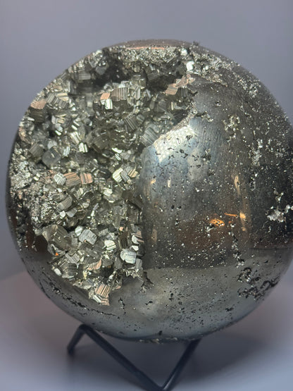 Riesige sehr exklusive Pyrit Kugel - 15cm, 5.5kg