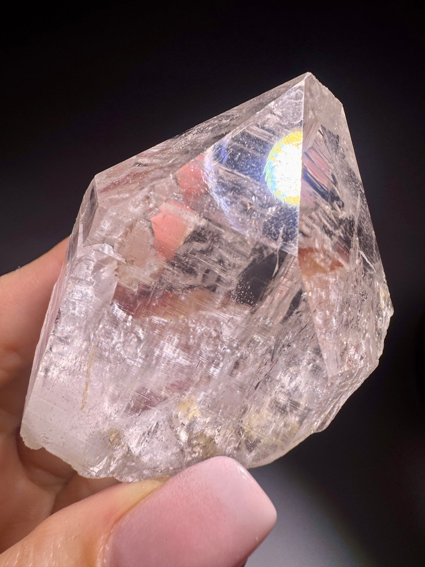 Extraklarer Himalaya Bergkristall – 6.1 cm Spitze voller Energie & Brillanz