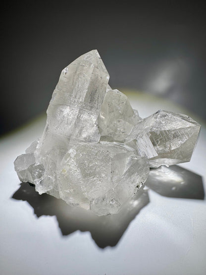 Himalaya Quarz 💎 Kristall mit Chlorit Einschlüssen aus Nepal – 1,43 kg – 18 x 13 x 11,5 cm