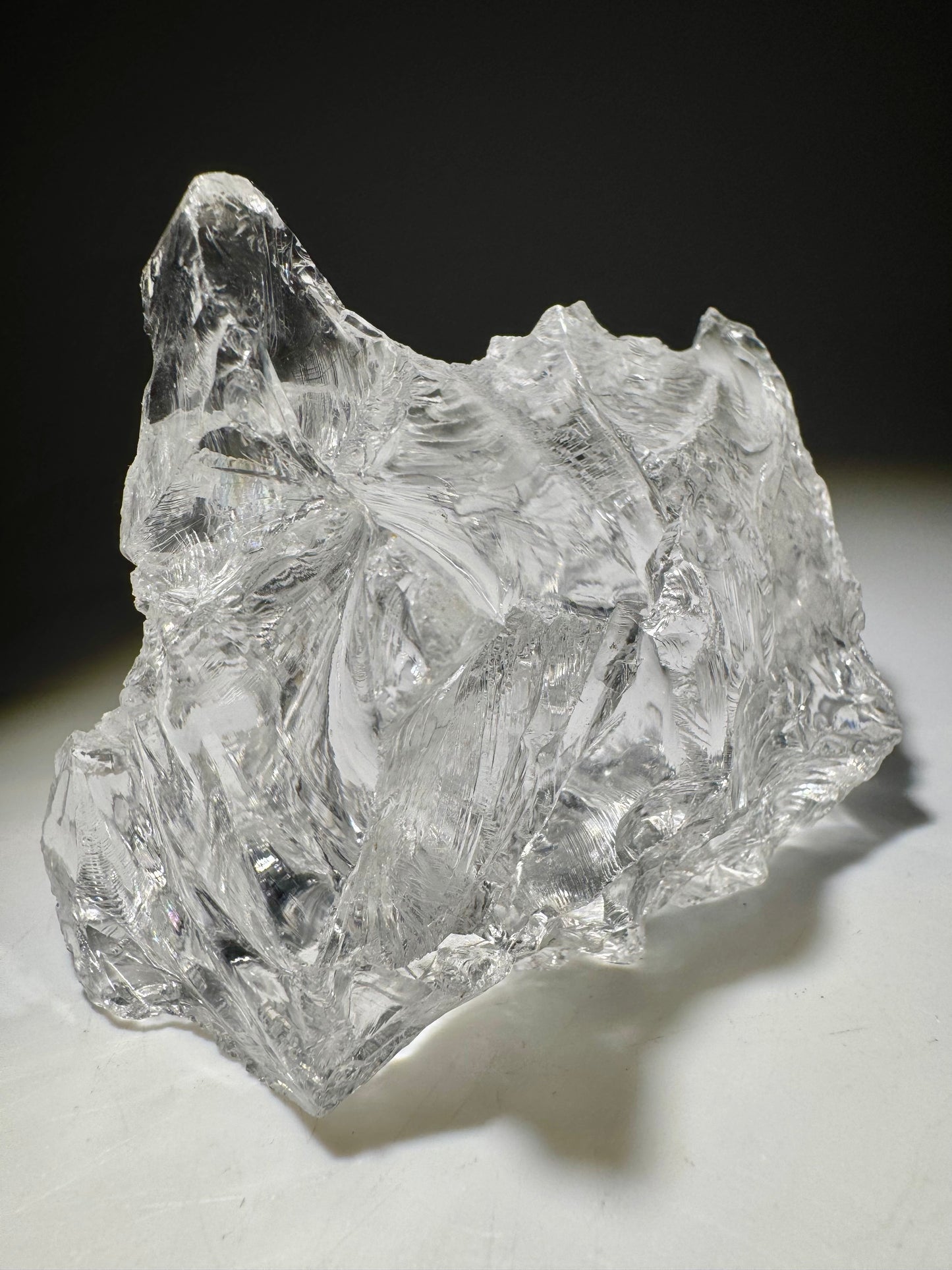 Azeztulite Kristall ca. 6,5×4,5 cm, 228 g – Ultraklar & handverlesen