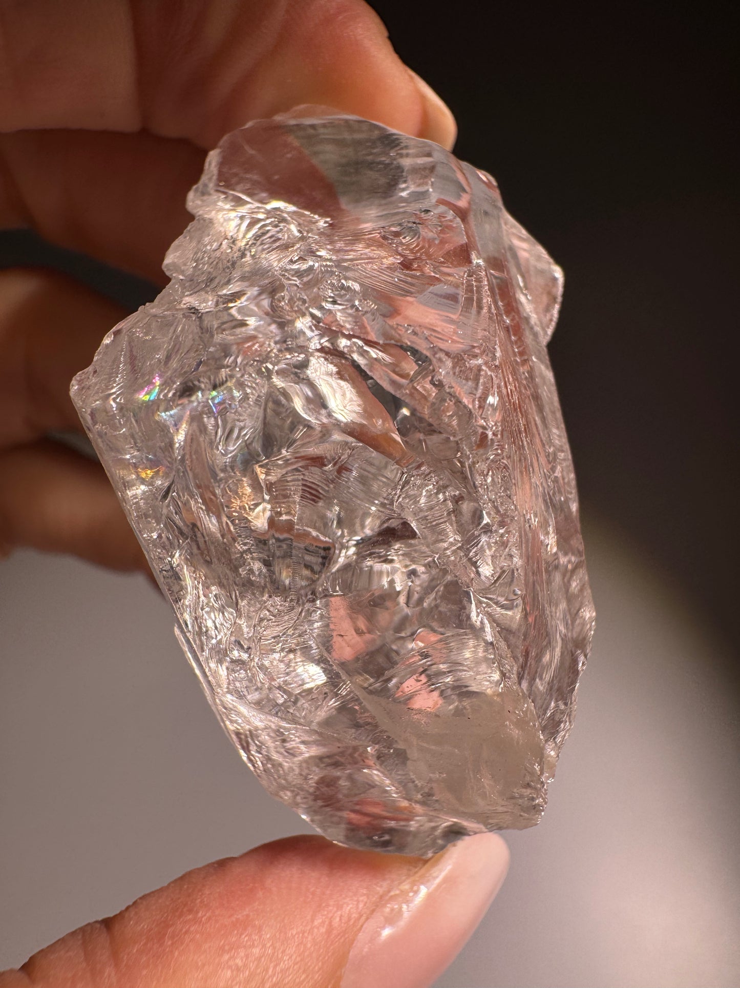 Azeztulite Kristall ca. 5,5×3,2 cm | Lichtstein für göttliche Verbindung