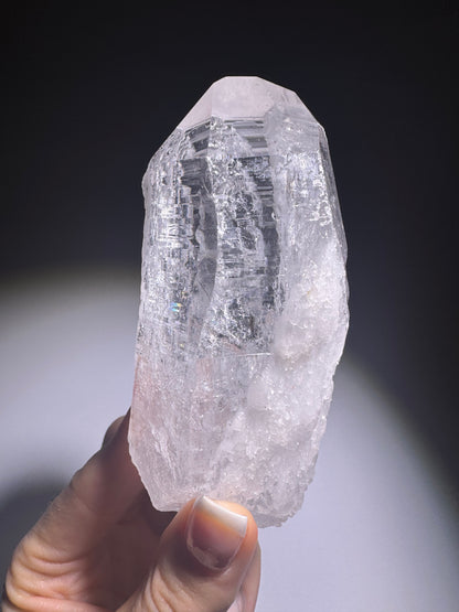 Wunderschöner grosser Lemurian Quarz ✨ 10cm, 237g – Naturbelassene Qualität