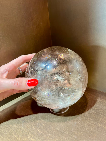 Riesige Rauchquarz Kristall Kugel | UNIQUE CRYSTALS