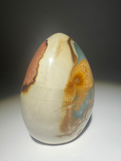 Polychrome Jaspis 8,6 cm – kräftige Farben aus Madagaskar 🪨