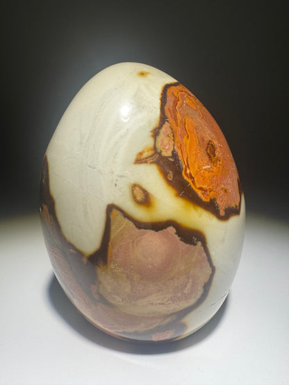 Polychrome Jaspis 8,6 cm – kräftige Farben aus Madagaskar 🪨
