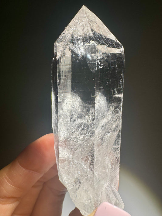 Klarer Himalaya-Quarz 7.8 cm – Edelstein in perfektem Rohzustand