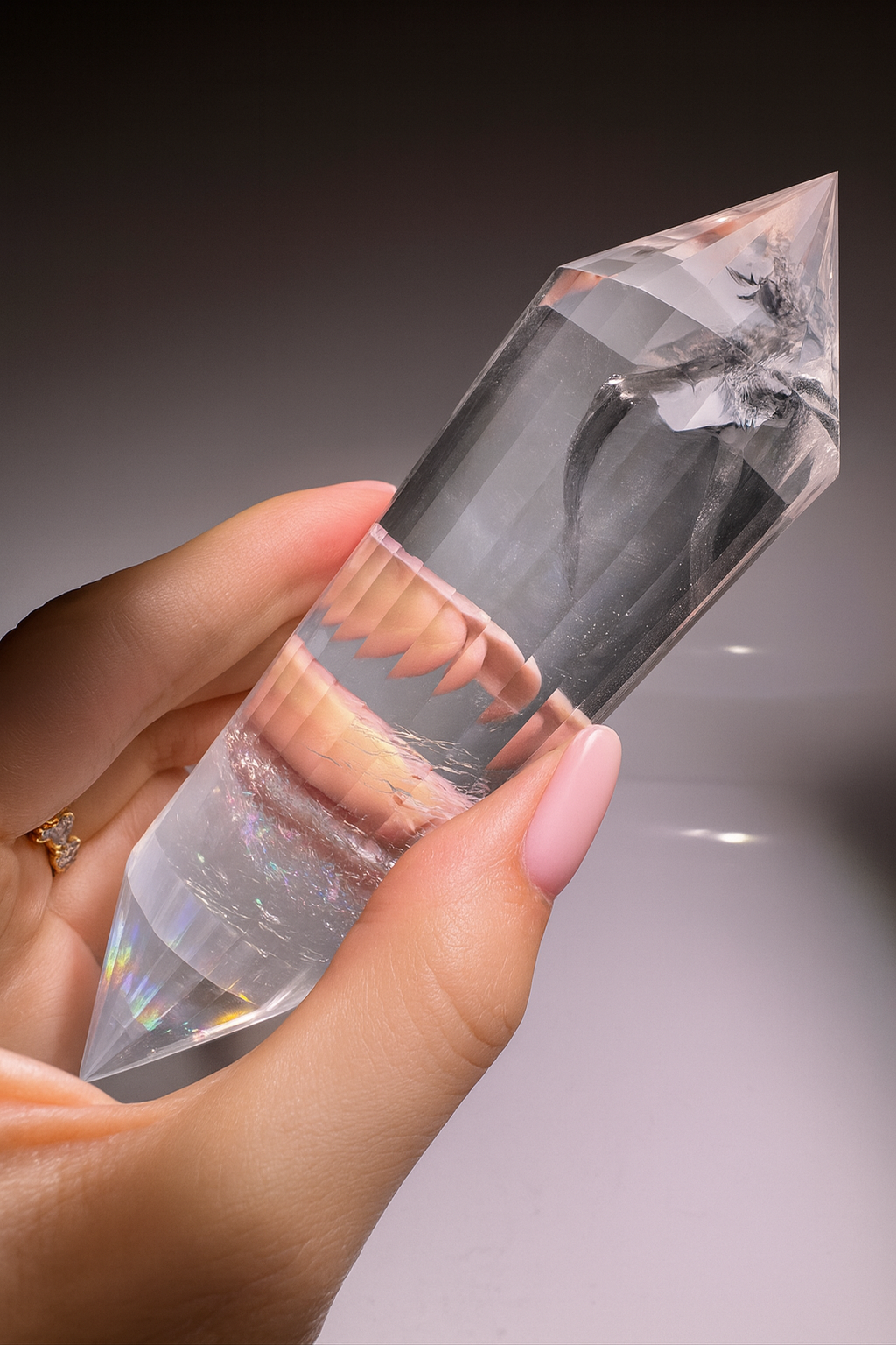 Lemuria Vogel-Cut-Kristall 24 Facetten kaufen | UNIQUE CRYSTALS