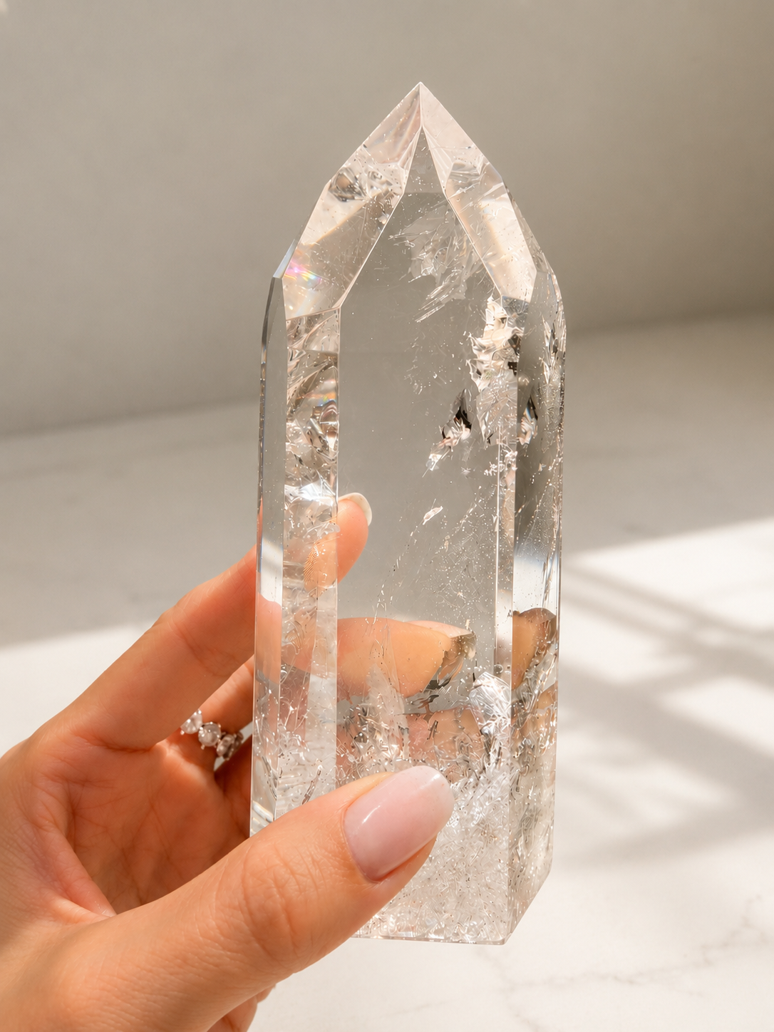 Lemurian Kristall für göttliche Verbindung, innere Klarheit und lichtvolle Transformation