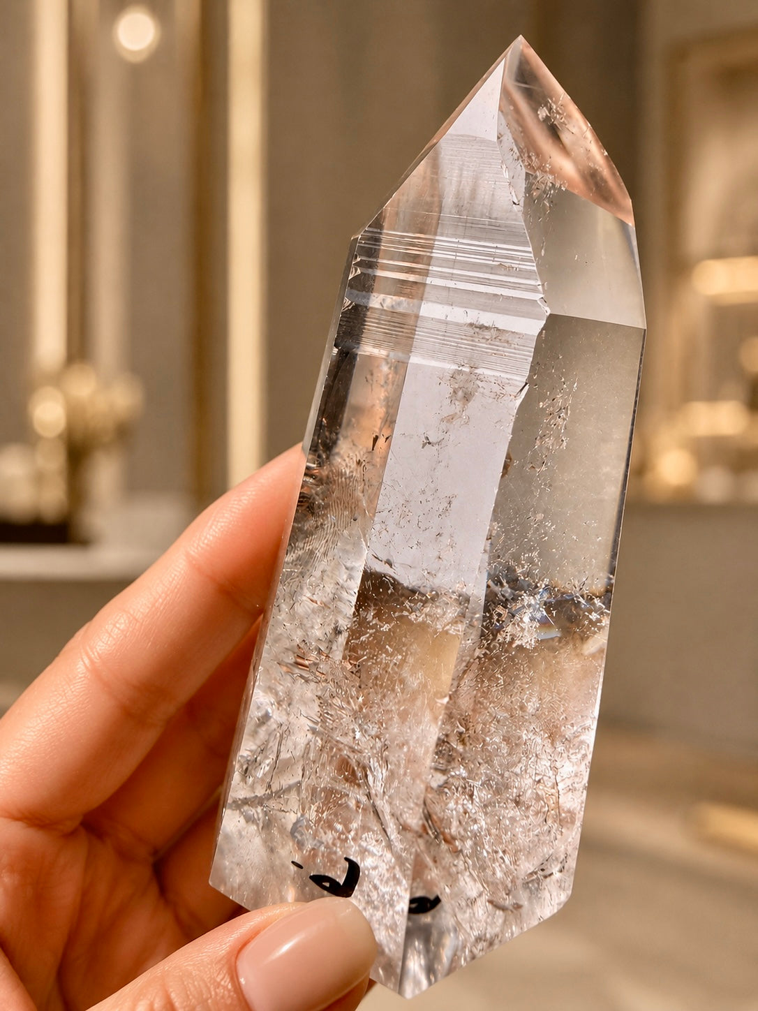 Lemurian Kristallspitzen aus Brasilien, seltene Heilsteine und Kraftsteine