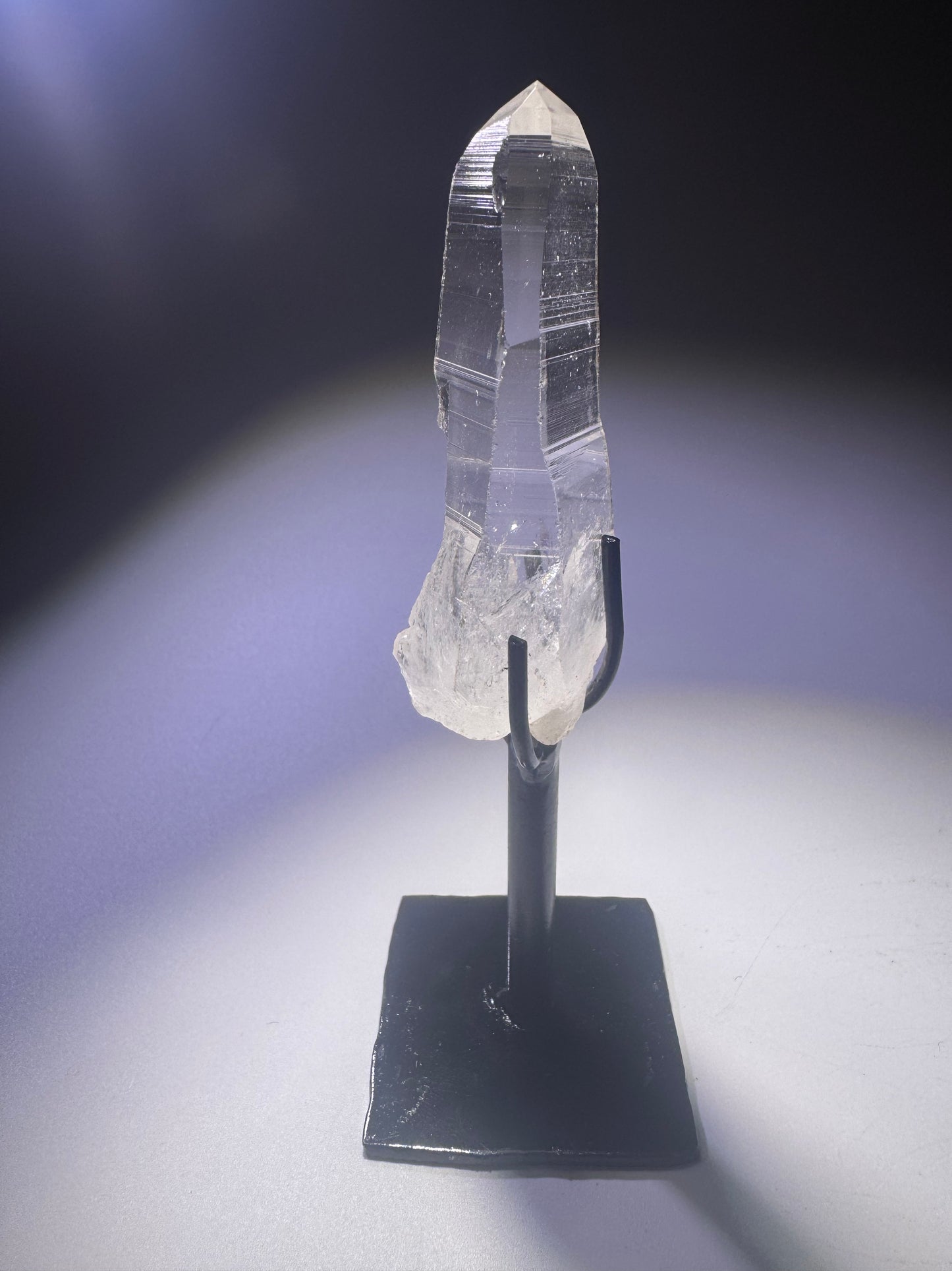 Lemurian Spitze mit Lemurian Lines für Meditation