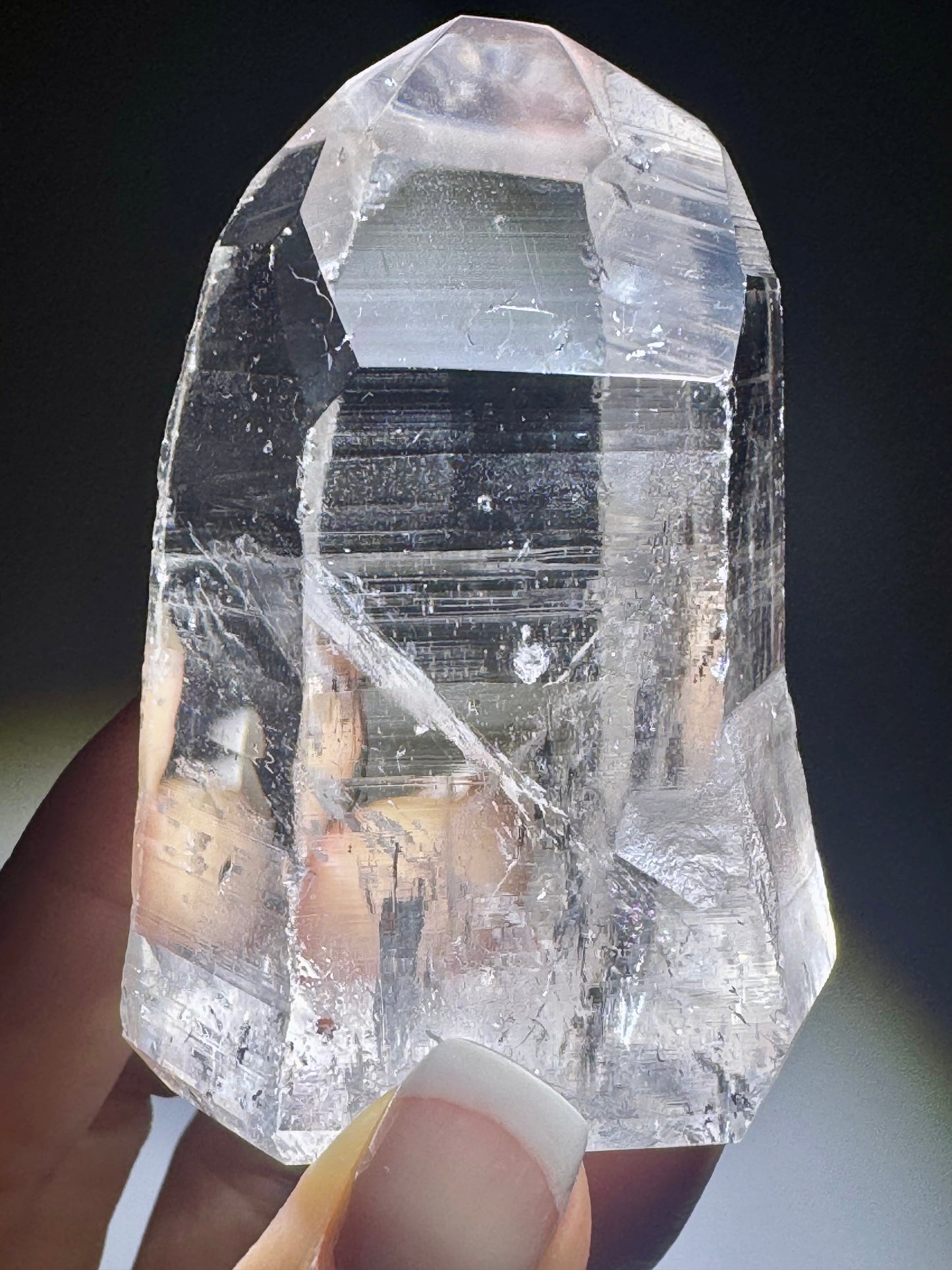 Lichtvoller Lemurianer Kristall zur Meditation – naturbelassen und hoch schwingend