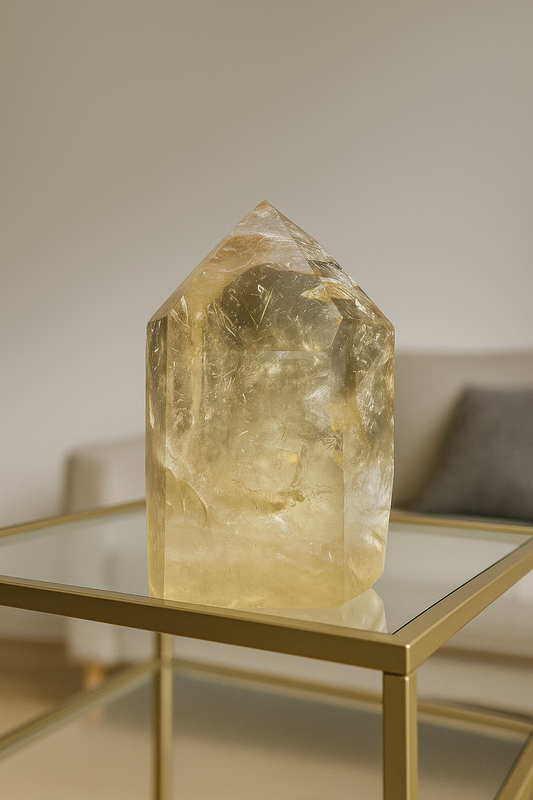 Natur-Citrin 14 cm – 1,5 kg  kaufen Premium Qualität aus Brasilien