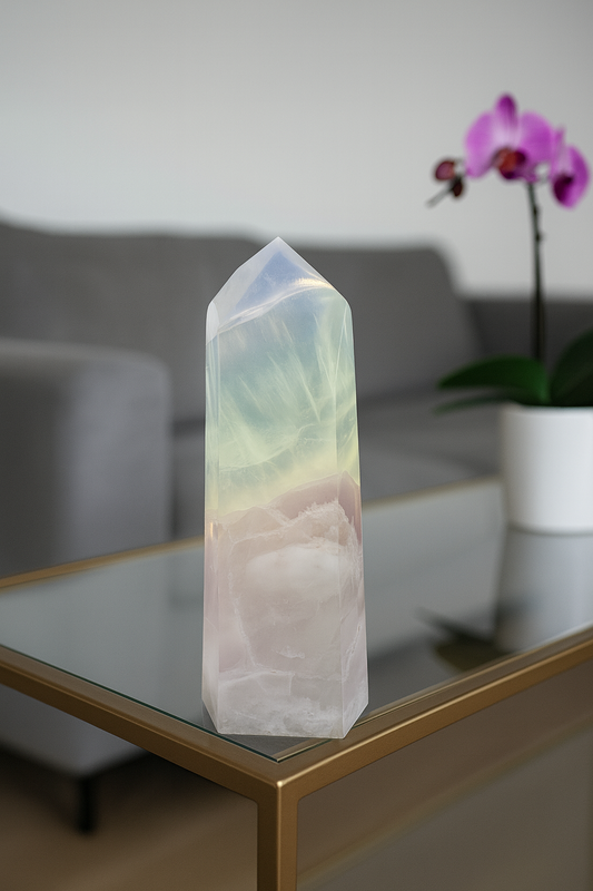 Pastel Fluorit 13 cm kaufen – 285 g | UNIQUE CRYSTALS