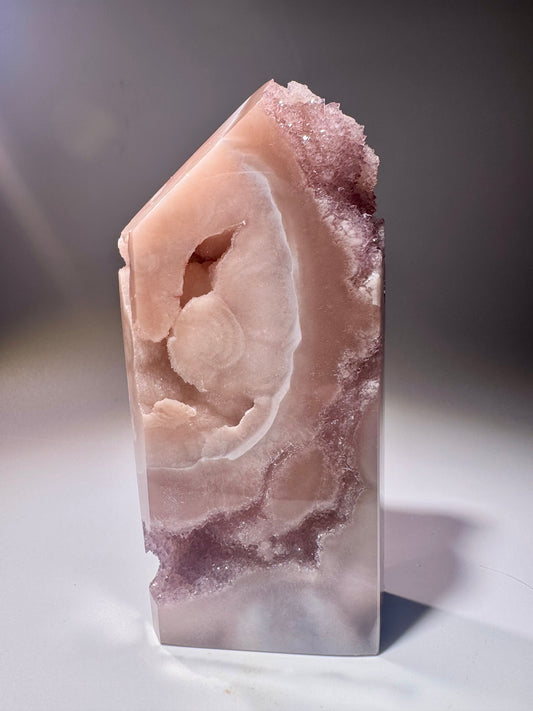 Pink Amethyst Kristall 11,5 cm – Rosa Edelstein Brasilien kaufen