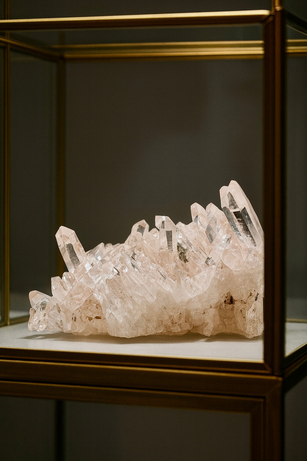 Pink Lemurian Cluster 7 cm – Premium Kristall aus Kolumbien kaufen