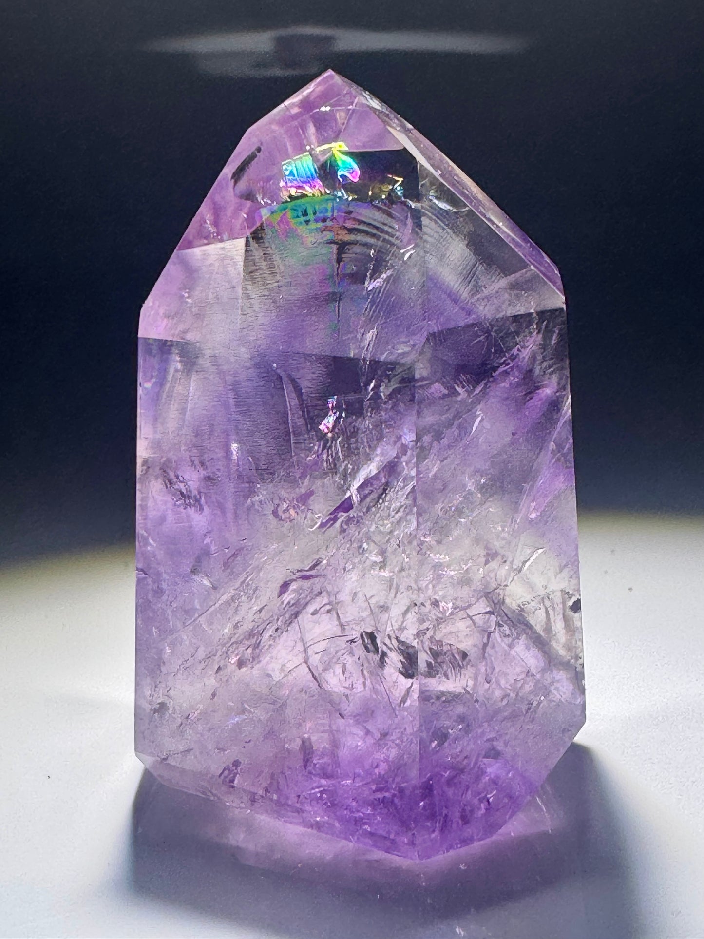 Premium Phantom Amethyst kaufen – Regenbogenkristall 5,2 cm