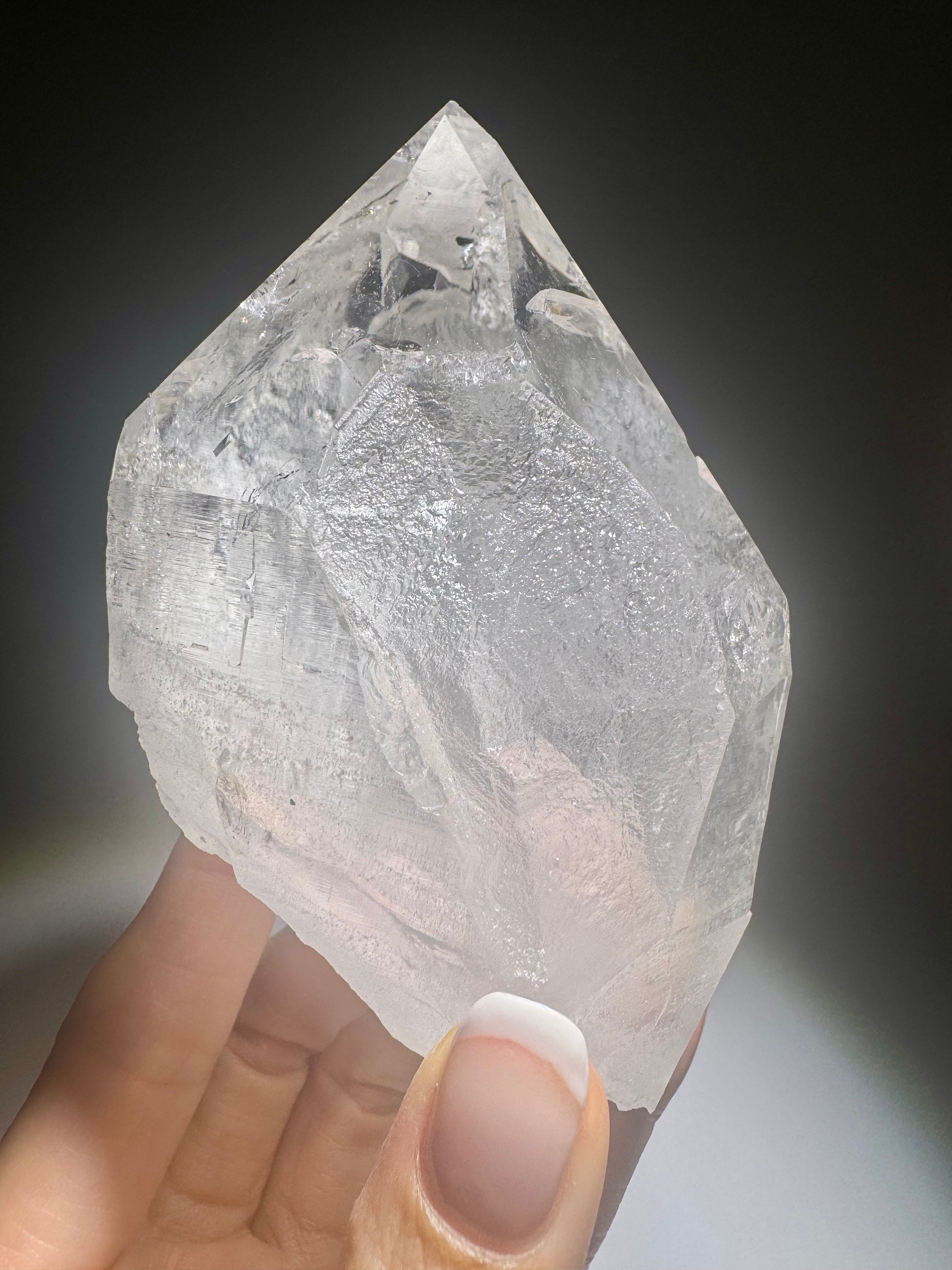 Riesige Quarzspitze aus dem Himalaya – 1A Qualität