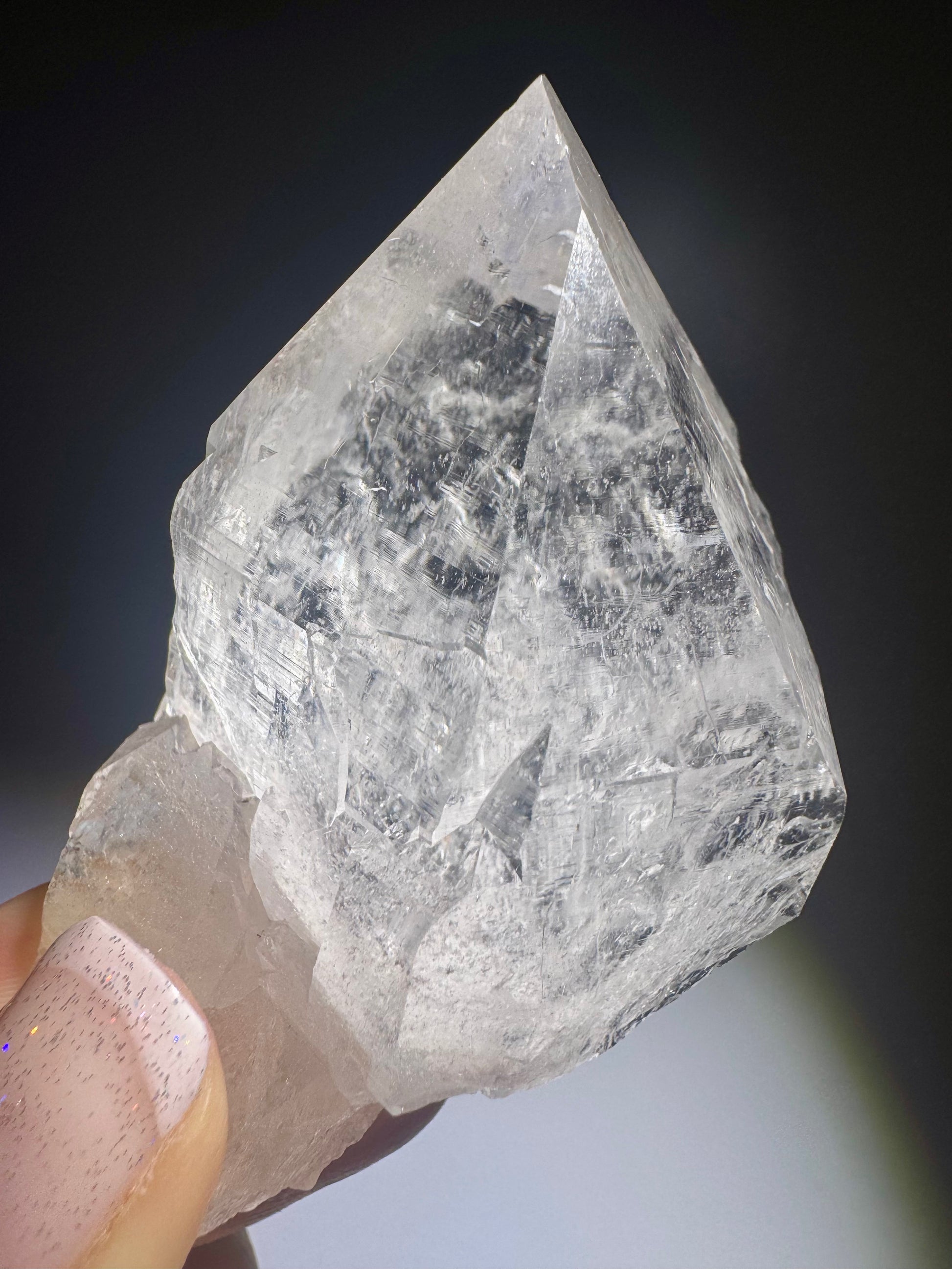 Rohstein Himalaya Quarzspitze 6.2 cm aus Nepal