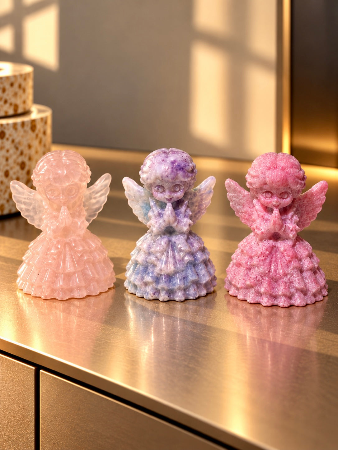 Schutzengel aus Kristall – besonderes Weihnachtsgeschenk von Herzen
