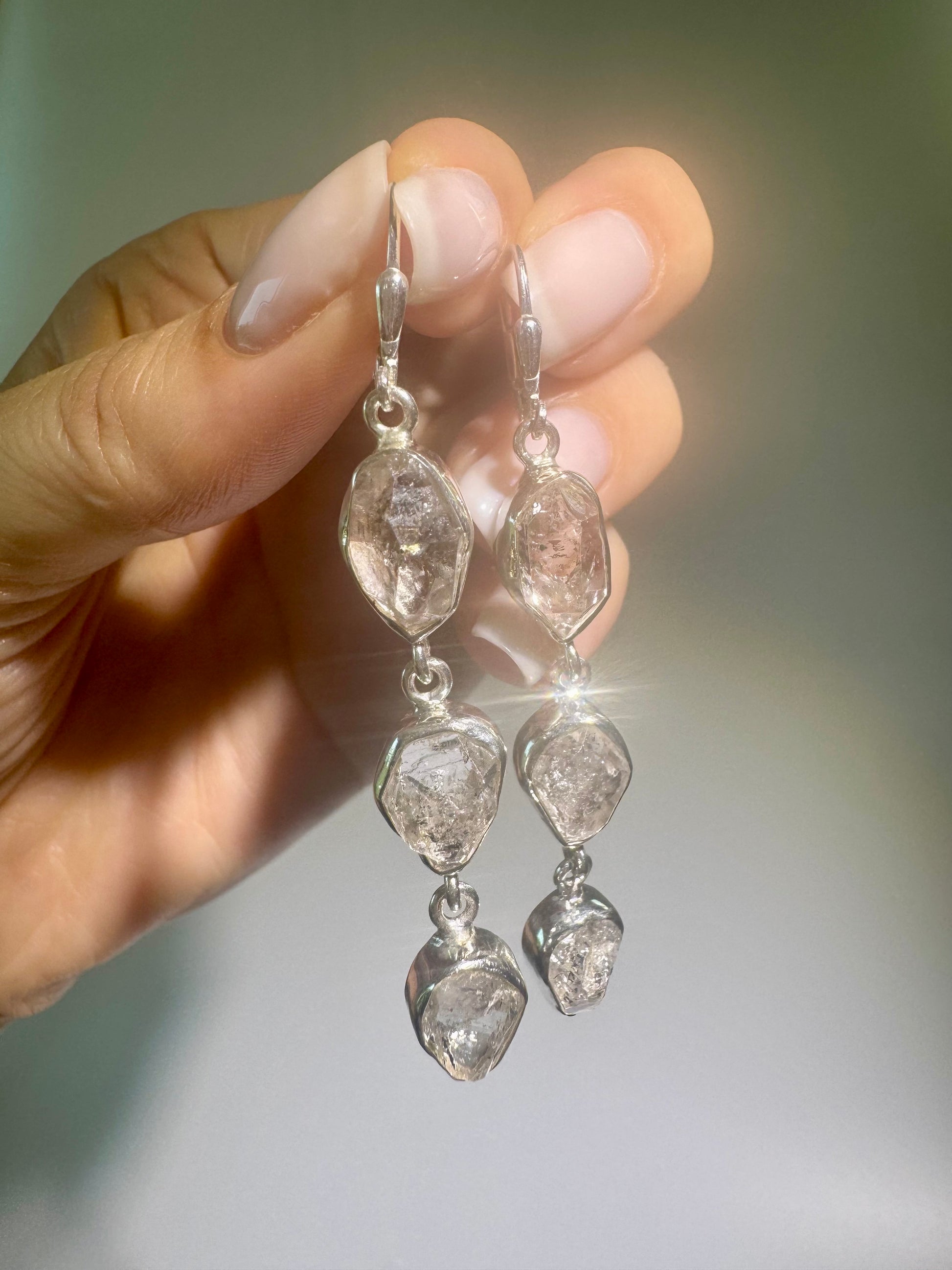 Spirituelle Schmuckstücke mit Herkimer Diamonds