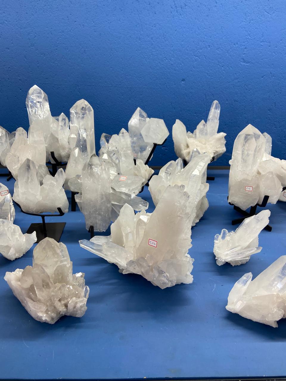 Lemurian-Bergkristallspitzen aus Brasilien – Urkraft in reinster Form 💎