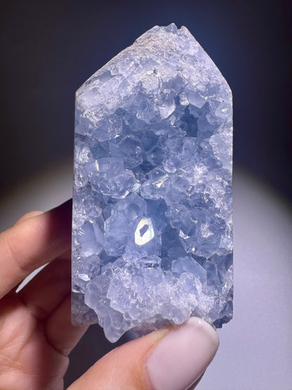 elestin Kristallspitze Madagaskar – 8.5 cm Edelstein in Extraqualität
