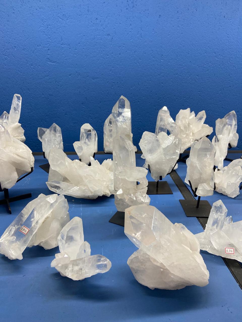 Lemurian-Bergkristallspitzen aus Brasilien – Urkraft in reinster Form 💎