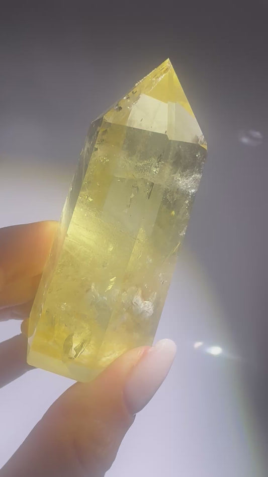 Citrin Spitze - 7cm, 117g