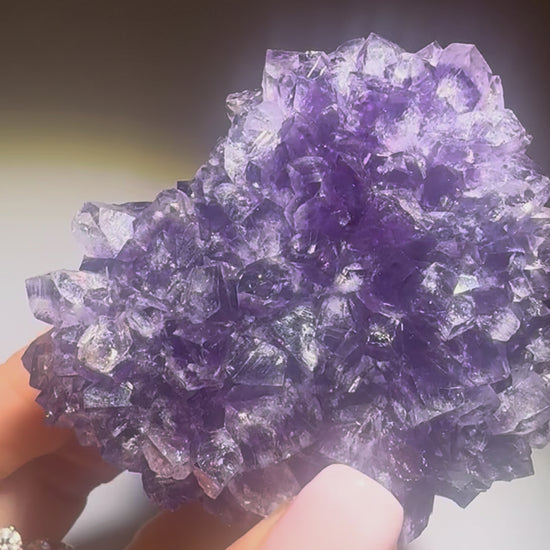 Natürliche Amethyst Kristallblüte – Sammlerstück aus Uruguay | Unique Crystals