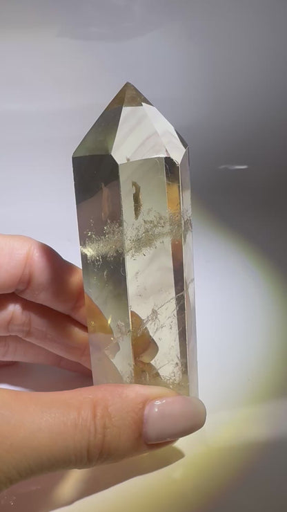 Exclusive Citrine with Phantom Layers - 10cm, 146g