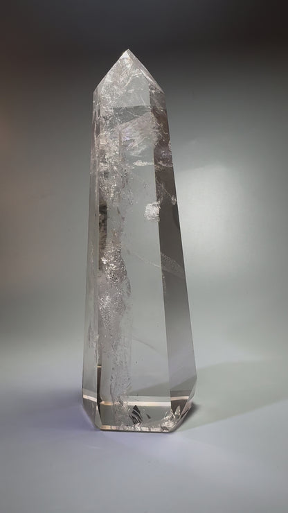 Bergkristallspitze (ultra klar!) - 21cm, 993g