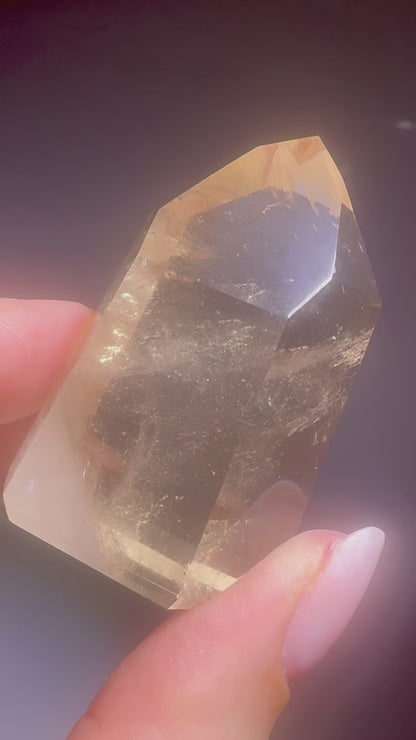 Natur-Citrin 5 cm –  🍯 Extra klare Premium Qualität Brasilien