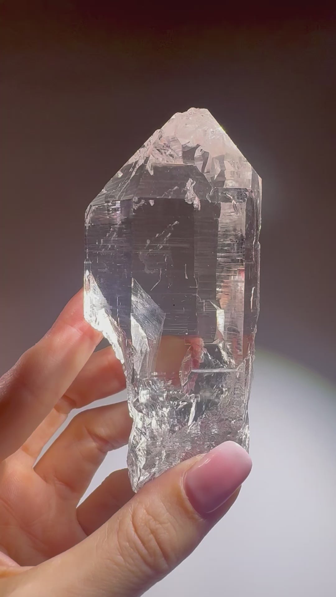 11 cm Himalaya-Quarz, 299 g – Museumsqualität mit Lichtenergie & Klarheit