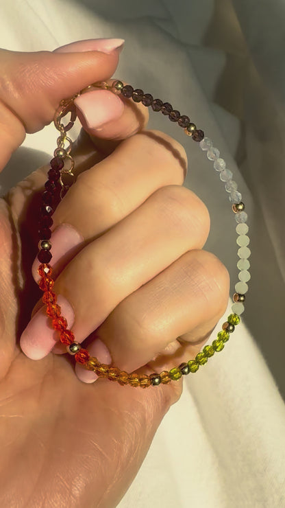 Bezauberndes Chakra-Armband – 7 Chakra-Kristalle 💫🌈