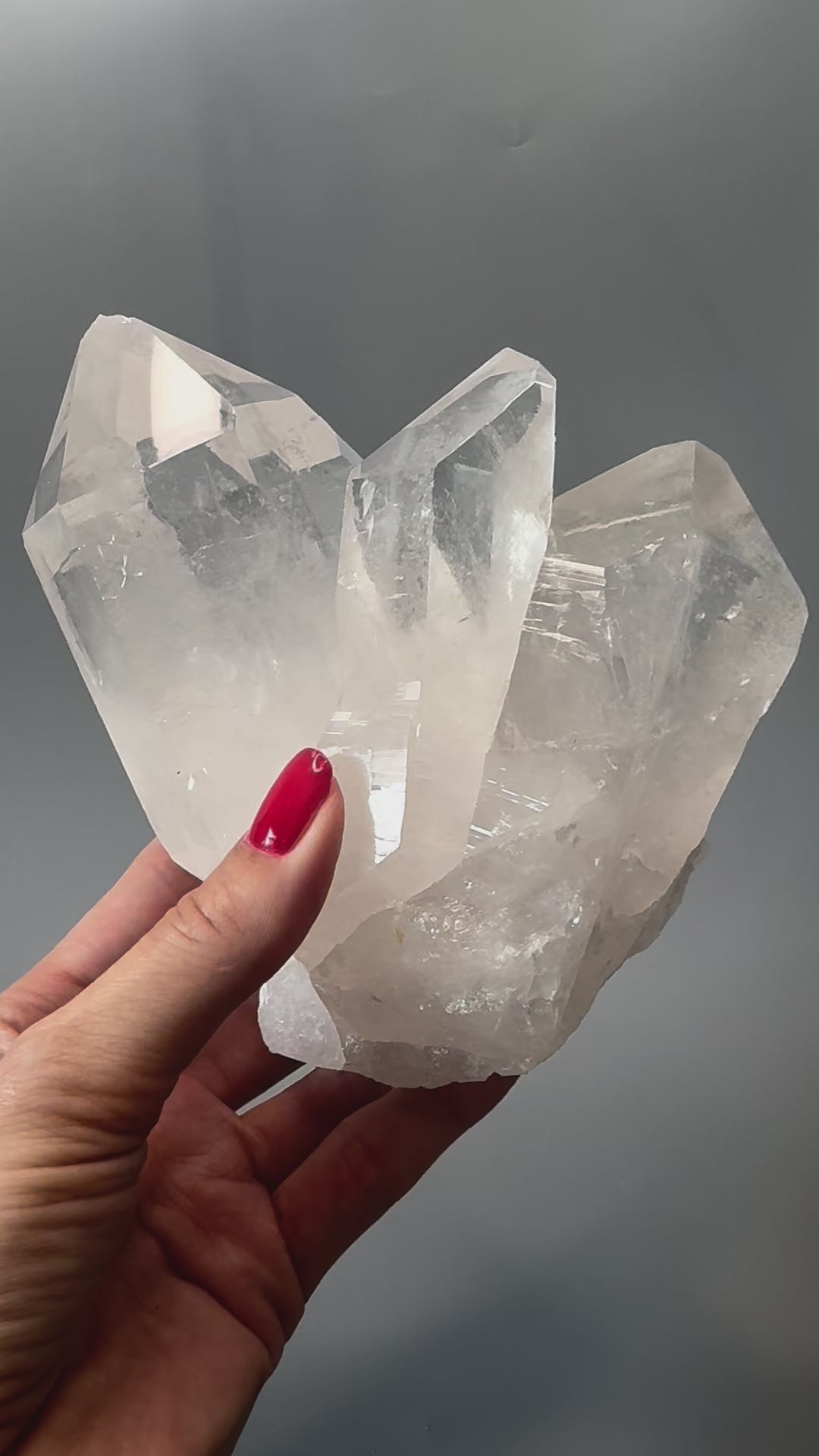 1 Kg Bergkristall Spitzen XXL (60-90 Mm) Aus Brasilien - A-Qualität Für Dekoration & Energie